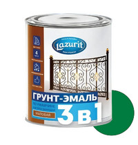 Грунт-эмаль по ржавчине быстросохнущая зеленая RAL6029 (0,9кг) 