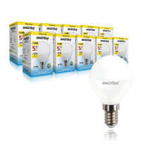 Лампа светодиодная Smartbuy-P45-05W/3000/E14 SBL-P45-05-30K-E14
