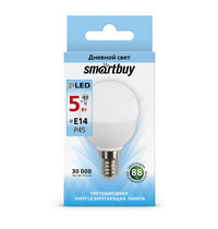 Лампа светодиодная Smartbuy-P45-05W/4000/E14 SBL-P45-05-40K-E14