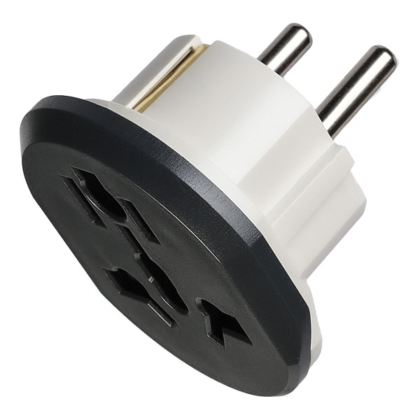Переходник универсальный Smartbuy SBE-16-S06-w (белый 16А 250В)