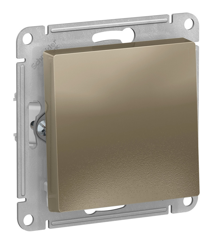Выключатель 1 кл AtlasDesign Systeme Electric ATN000511 (с/у шампань механизм)