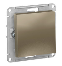 Выключатель 1 кл AtlasDesign Systeme Electric ATN000511 (с/у шампань механизм)