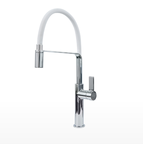 Смеситель для кухни Thermofix TF184-07W (латунь под гайку белый)