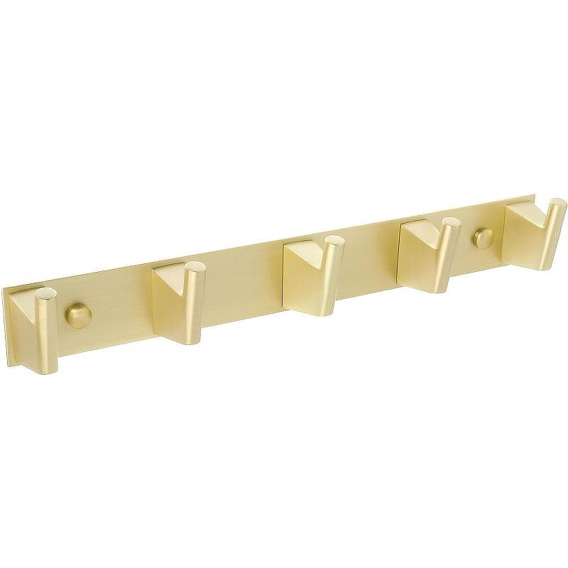 Планка 5 крючков FX-99005-5 Trend Gold (золото-сатин)