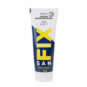 Силиконовый герметик RTP смазка Sanfix (бесцветный 250 гр)