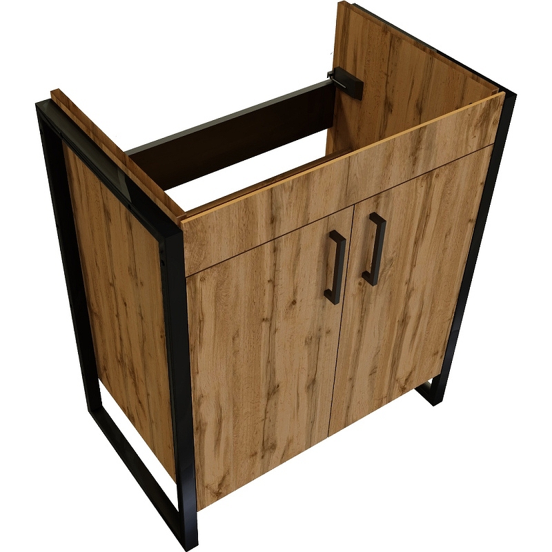 Тумба 1MarKa Grunge Loft 70H 2д Дуб Вотан 8499