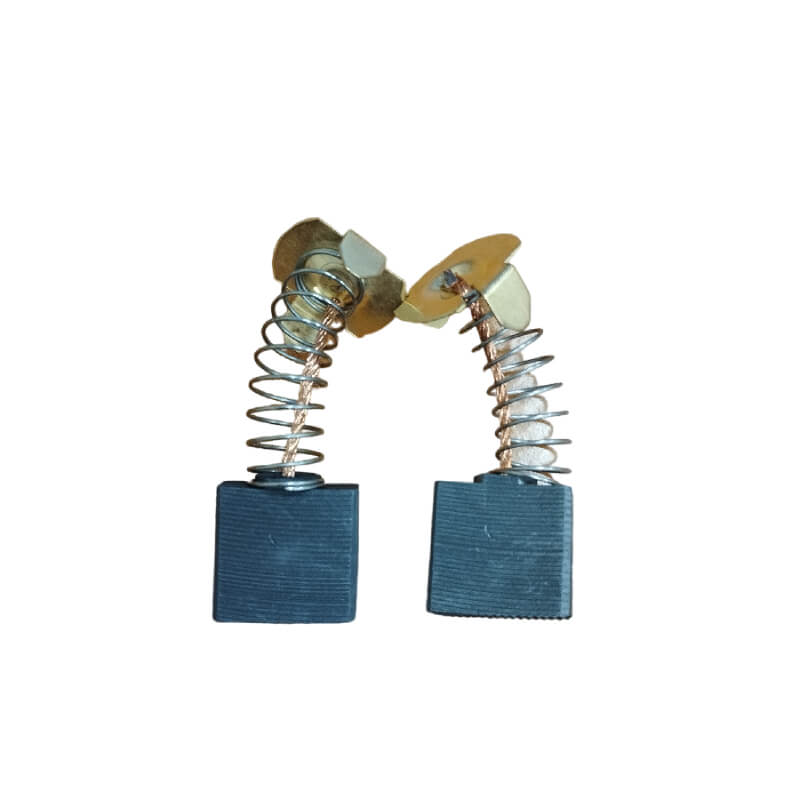 Щетка графитовая 604 MaxPiler CBSE 7х17х18 (пружина пятак-уши Makita 9069 GA9020S GA9030 CB-204)