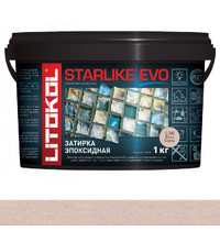 Затирка эпоксидная Litokol Starlike Evo S.500 Rosa Cipria 247900 (2-х комп ведро 1кг)