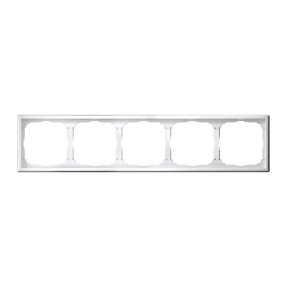 Рамка 5 гн ArtGallery Systeme Electric GAL000105 (1/5/20 белый)