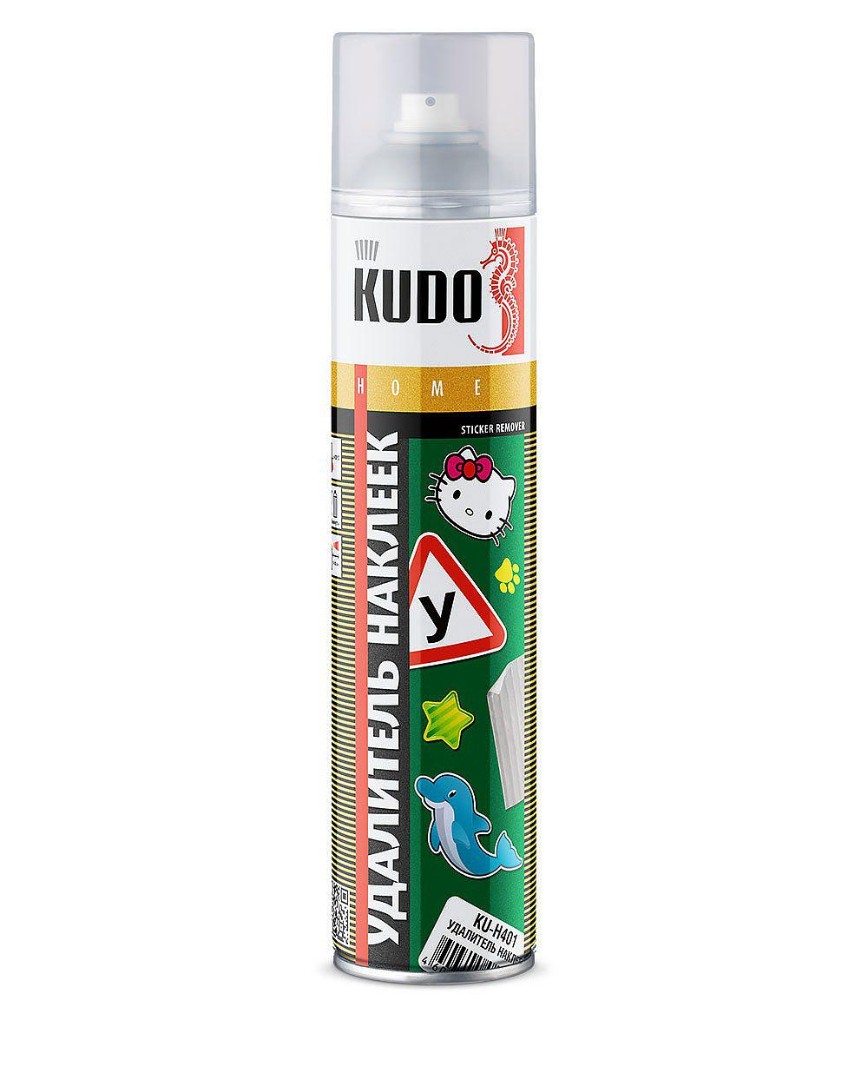 Удалитель наклеек и следов клея Kudo KU-H400 400 мл