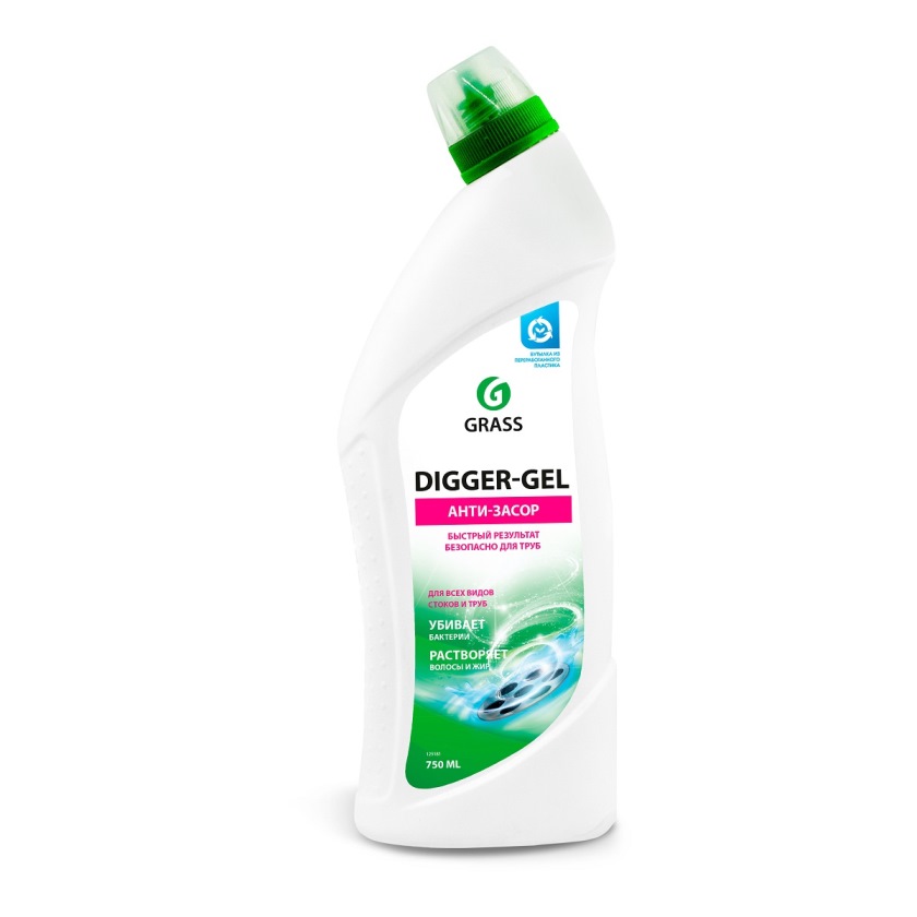 Средство для чистки труб Grass Digger-gel 750 мл 125181