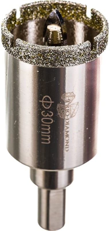 Коронка алмазная по керамике и кафелю Trio-Diamond 30 мм с центрирующим сверлом (400030)