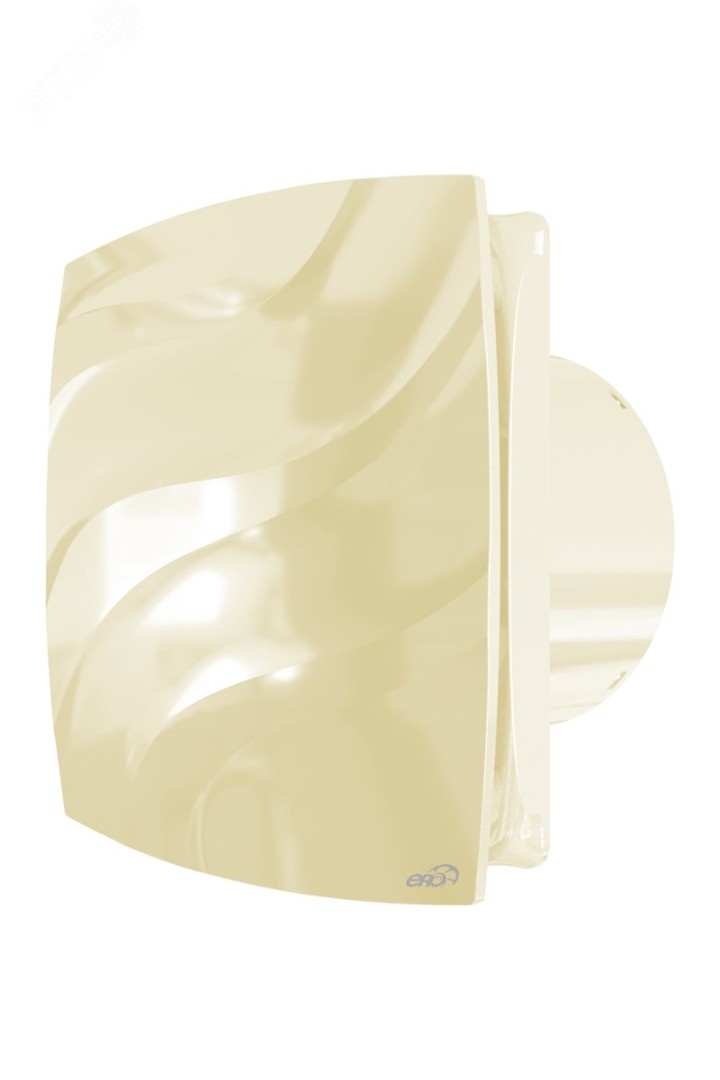 Вентилятор накладной ERA WAVE D100 Ivory