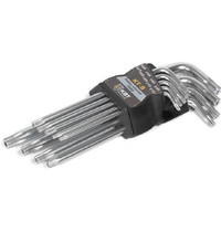 Набор ключей TORX КВТ КТ-9 Т10-Т50 (79202) 1374353