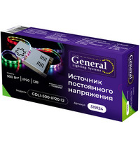 Блок питания для светодиодной ленты GDLI-500-IP20-12/36 (519124)