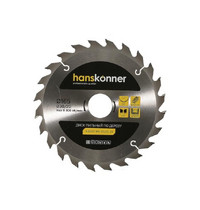 Диск пильный по дереву Hanskonner 165x30/20 мм 24 зуба H9022-165-30/20-24