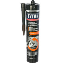 Герметик каучуковый для кровли Tytan Professional 310 мл 91691 коричневый (13466)