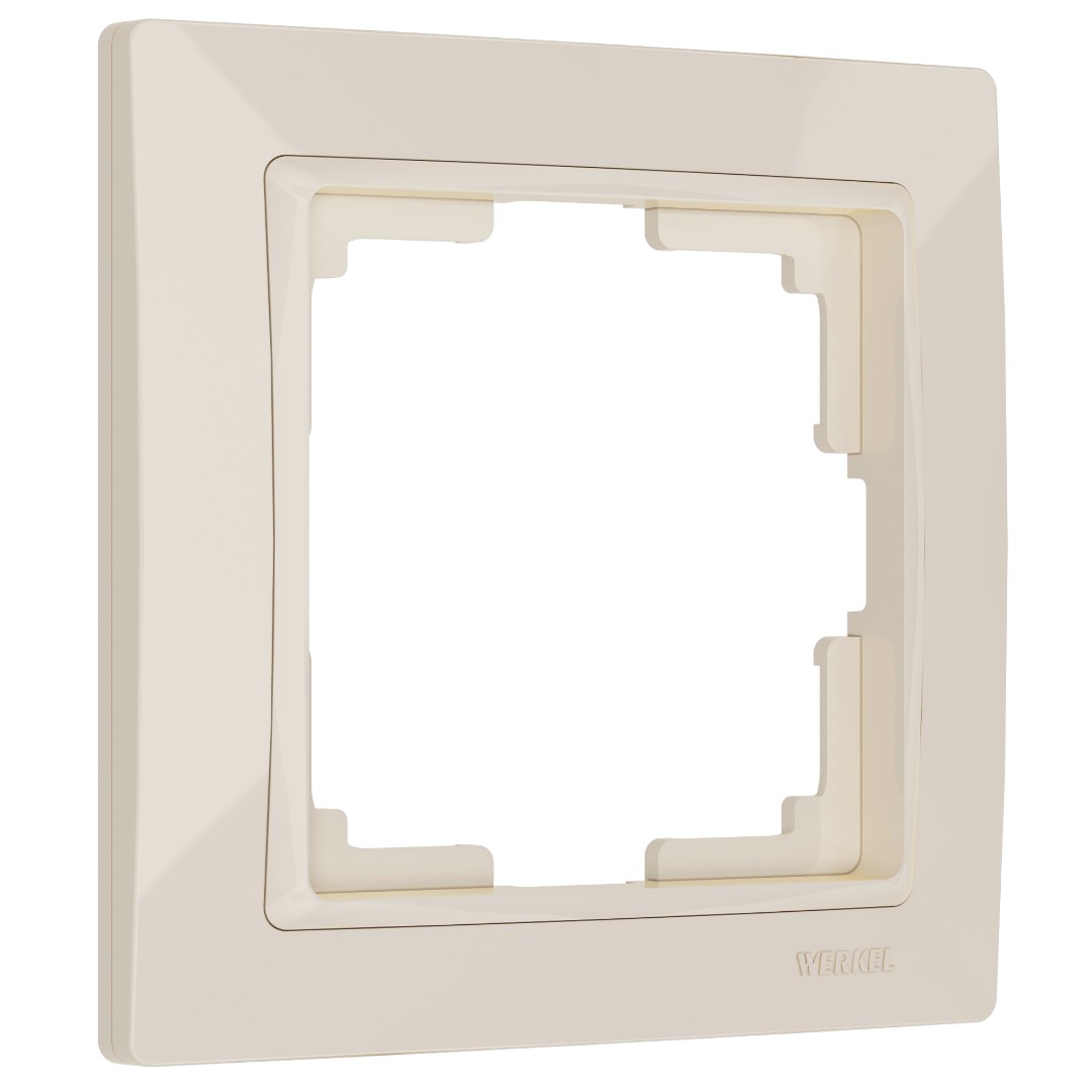 Рамка на 1 пост Snabb Basic Werkel W0012003 (слоновая кость)