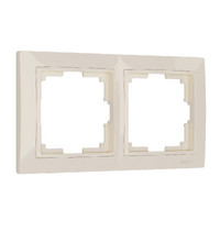 Рамка на 2 поста Snabb Basic Werkel W0022003 (слоновая кость)