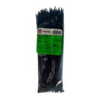 Хомут нейлоновый Fortisflex 4x250 мм 49412 (100 шт черный)