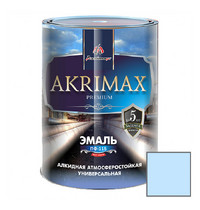 Эмаль алкидная Akrimax Premium ПФ-115 0.8 кг голубая 1589