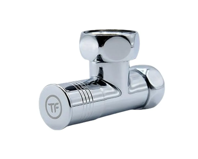 Вентиль для полотенцесушителя Thermofix 24609 (угловой маховик-круг 1