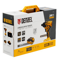 Винтоверт ударный аккумуляторный бесщеточный Denzel CIDH-BL-20-270 20 В Li-Ion (26514)