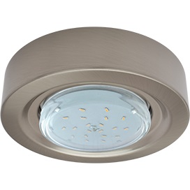 Светильник накладной Ecola FT3073 GX53 (сатин хром 32х130 мм FS5330ECB)