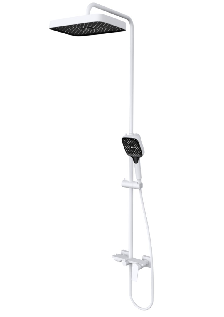 Душевая система Caspian S257W ут000102180 (белый)