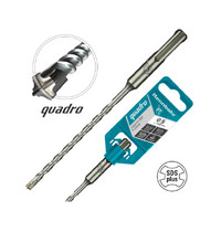 Бур SDS+ Quadro 4 грани 5x160 мм 510516 НФ-00000347