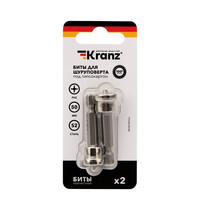 Бита для шуруповерта Kranz KR-92-0415-2 под гипсокартон PH2х50 мм 2 шт
