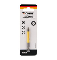 Бита для шуруповерта Kranz KR-92-0416-1 PH2х70 мм 1 шт