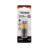 Бита шестигранная для шуруповерта Kranz KR-92-0422-1 HEX4х50 мм 2 шт