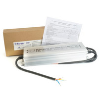 Трансформатор для светодиодной ленты LB007 48743 (12V 400W IP67 245x77x41 мм)