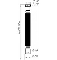 Труба гибкая Aquant T213 52554 (1 1/4