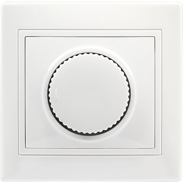 Светорегулятор (диммер) 600W 220В белый Венера (SBE-01w-2.5-D-0)