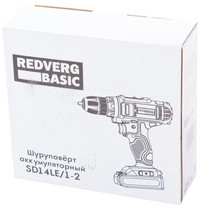 Шуруповерт аккумуляторный Redverg Basic SD14LE/1-2