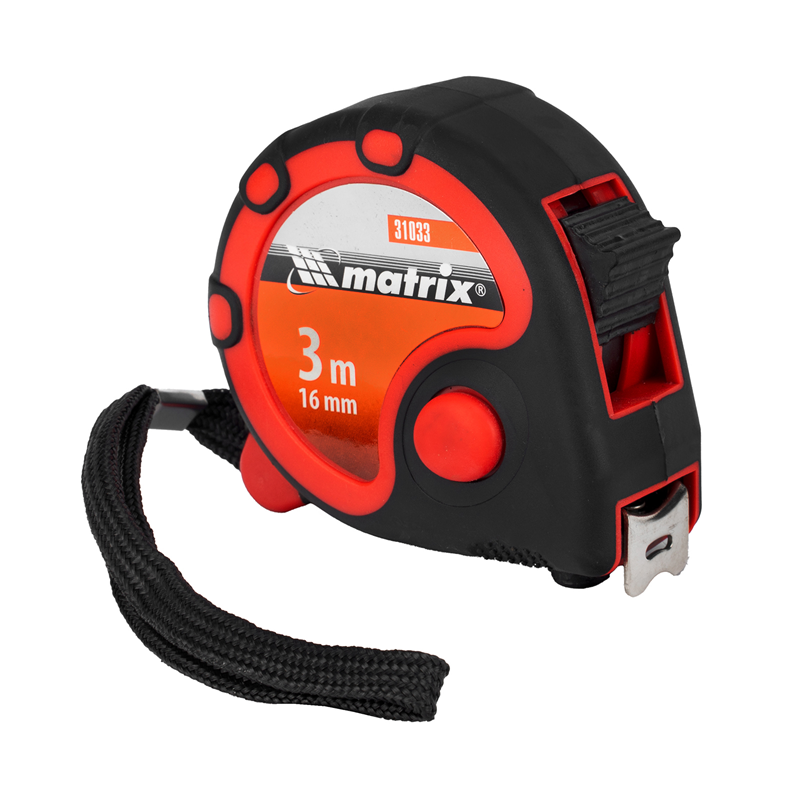 Рулетка Matrix Status 31033 (3 м х 16 мм 3 фиксации)