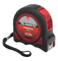 Рулетка Matrix Strong 31082 (7.5 м х 25 мм обрезиненный корпус)