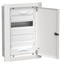 Щит распределительный IEK TITAN 5 TI5-50-V-024-31 ЩРВ-24мод (505х365х130 встр с зам металл белый IP31)