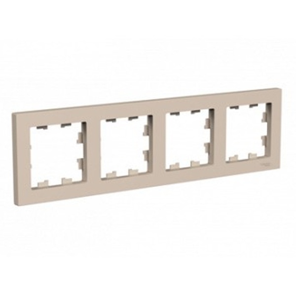 Рамка 4 гн песочный AtlasDesign Systeme Electric ATN001204