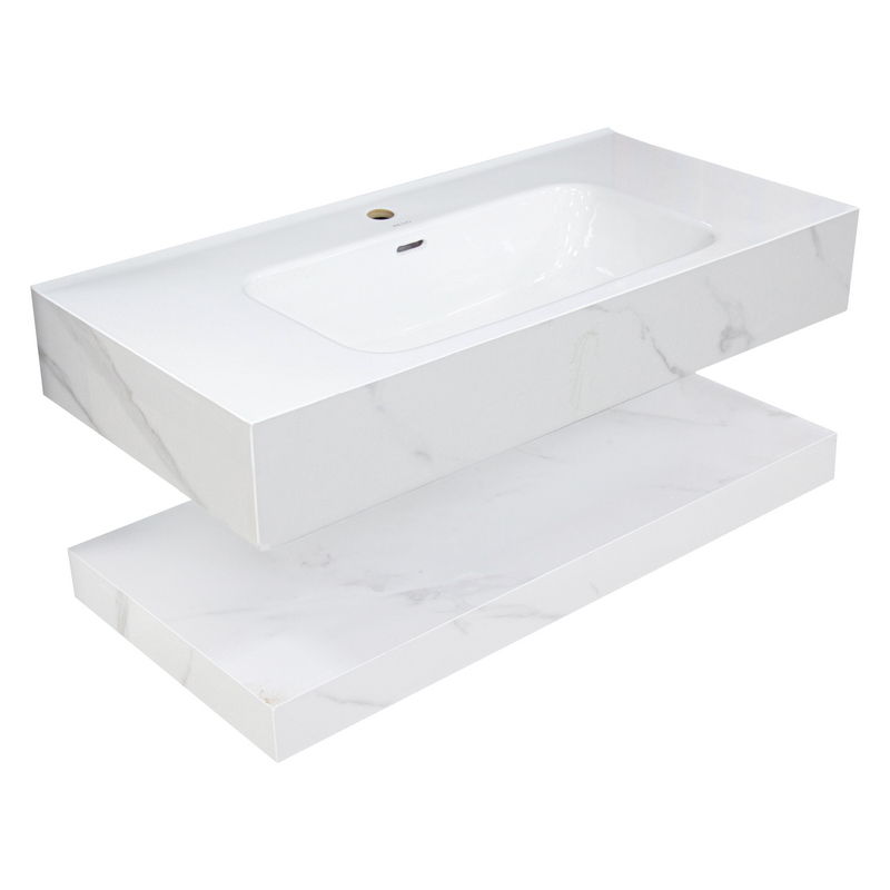 Столешница моноблок Redo RD-055-78-WM SINK (800*500*150 с кронштейнами)