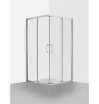 Душевое ограждение Minor-Chrome Redo RD-MR.100C (6 мм стекло 100*100*195 квадрат)