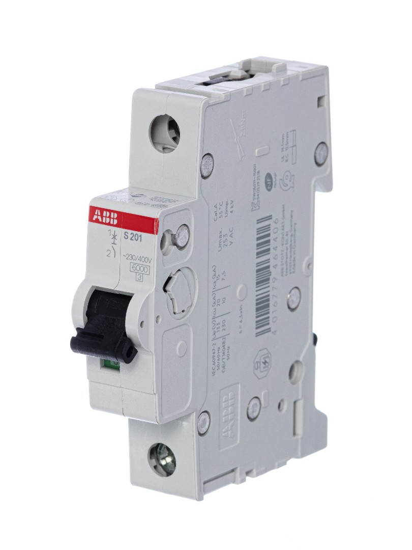 Выключатель автоматический модульный ABB S201L 31440 1п С 63А 6kA