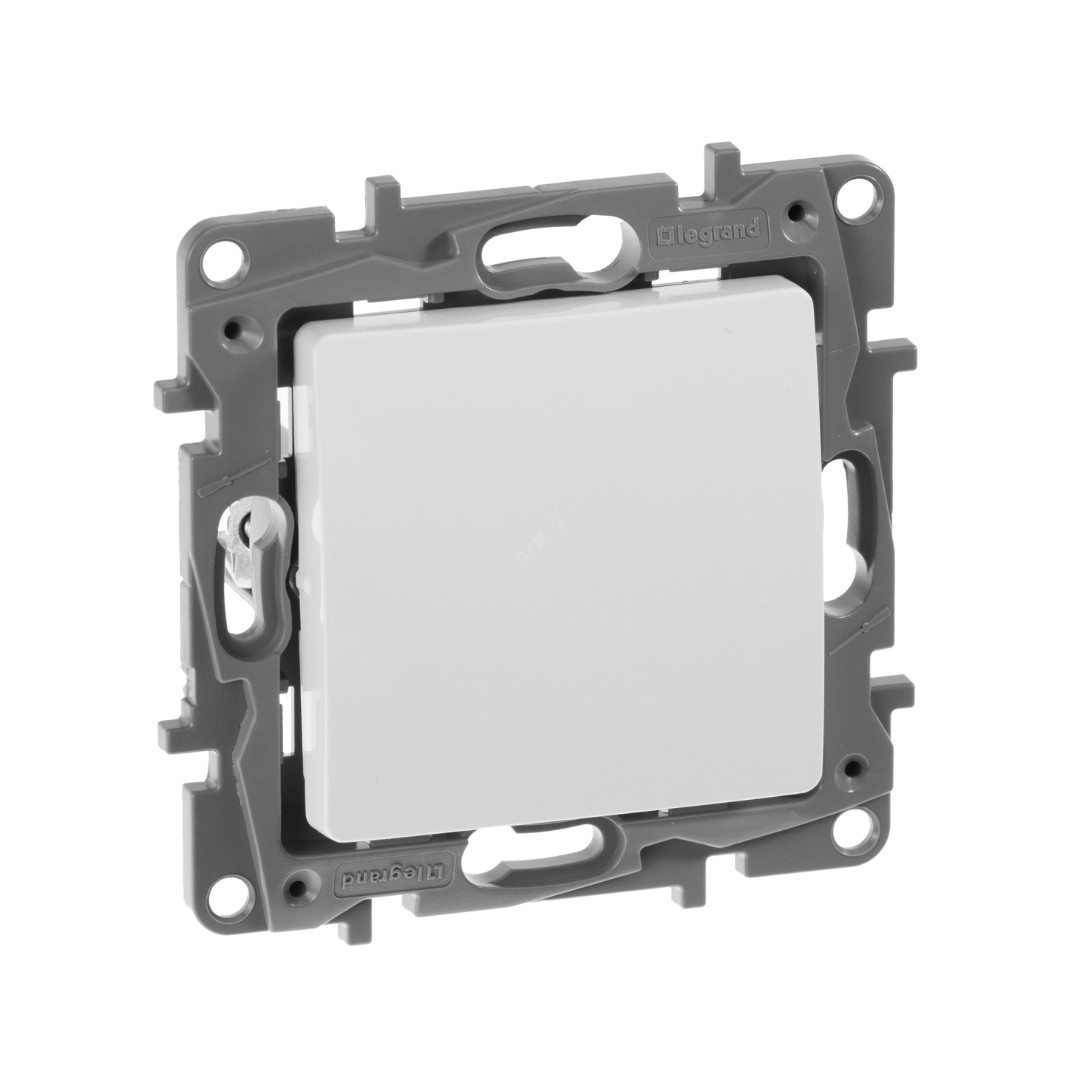 Выключатель Legrand Etika 672201 (1-клавишный, белый)