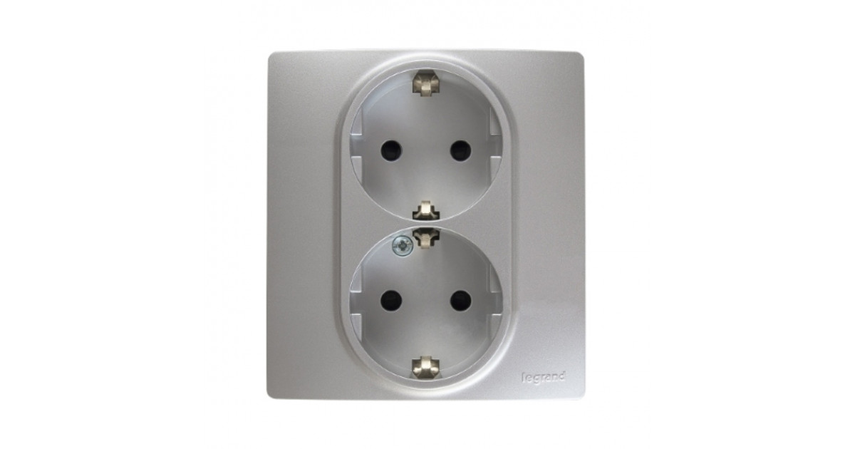 Розетка штепсельная Legrand Etika Plus 672433