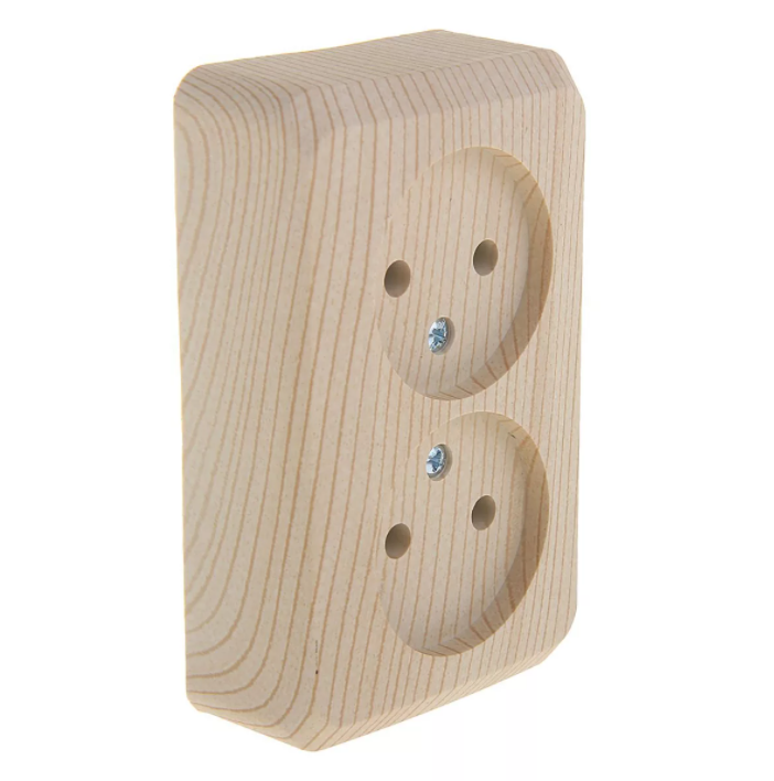 Розетка штепсельная Schneider Electric Этюд Дача PA16-008D 16А