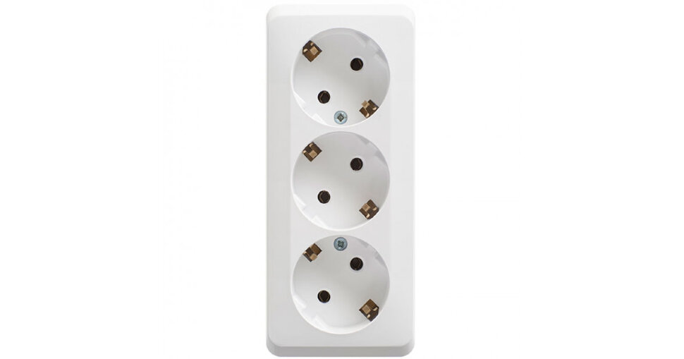 Розетка штепсельная Schneider Electric Этюд PA16-011B 16А 250В