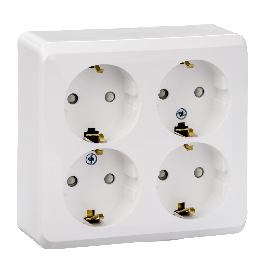 Розетка штепсельная Schneider Electric Этюд РА16-208В 16А 250В