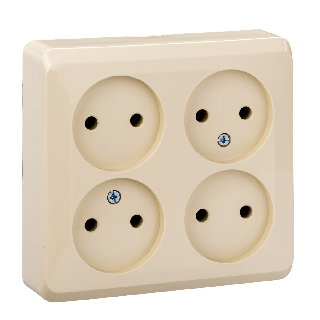 Розетка штепсельная Schneider Electric Этюд РА16-205К 16А 250В